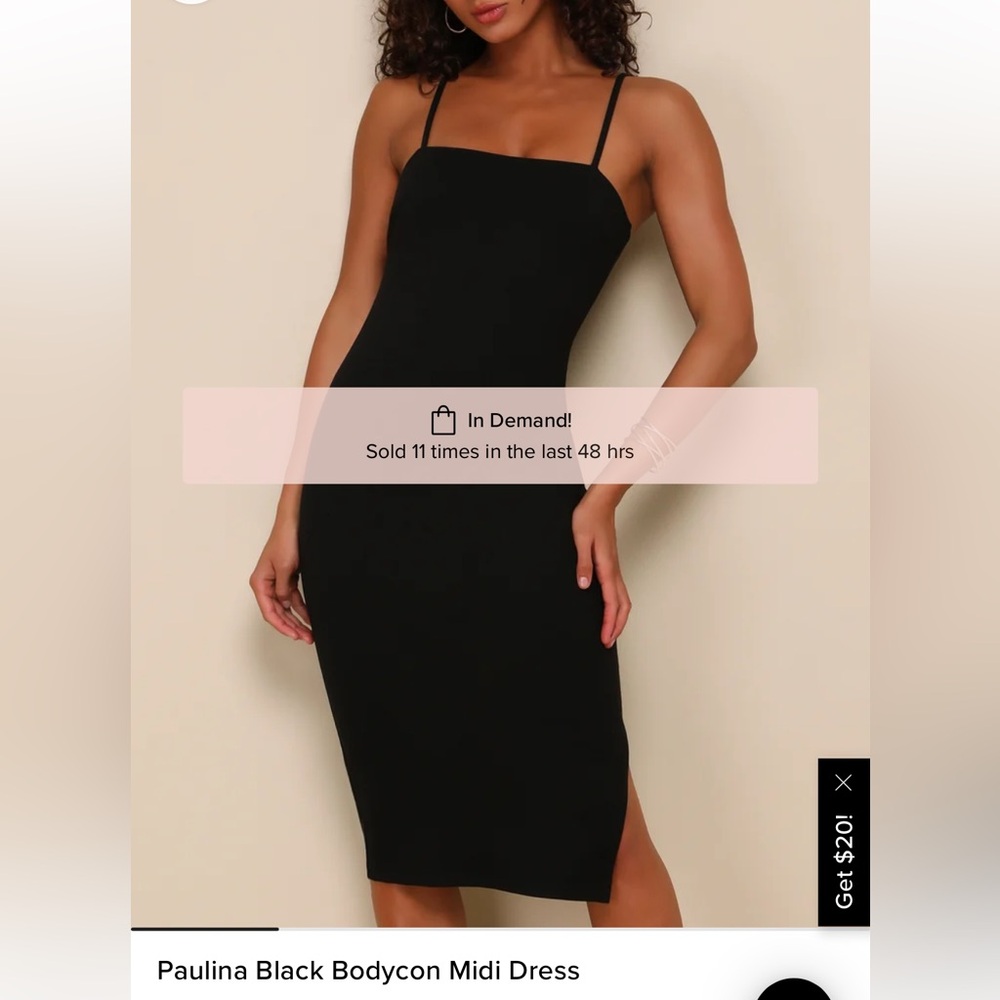 LULUS NAVY BLUE MIDI BODY CON DRESS WORN ONCE FOR A WEDDING!